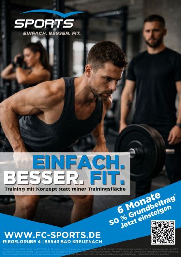 Der SPORT'S 50/50 Deal ist da! 🎉